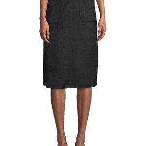Catherine Malandrino Faux Suede Skirt NWT Size 10